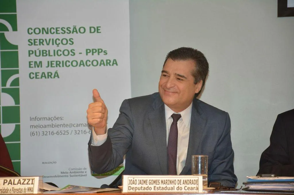 João Jaime em atividade política no Ceará.